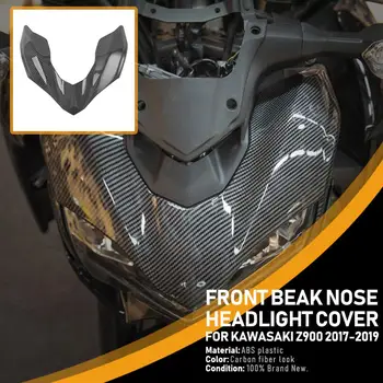 2018 Z 900 Motociklo Priekiniai Winglet Viršutinis priekinis žibintas Padengti Kawasaki Z900 2017-2019 Nosies Snapas Gaubtas Raštas