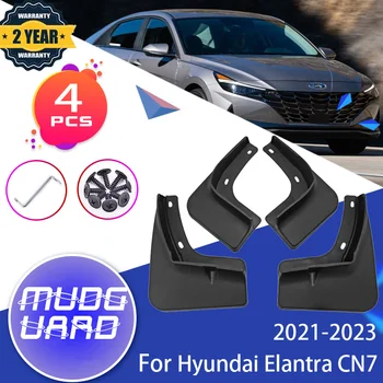 4x Mudflaps, skirta Hyundai Elantra CN7 Avante i30 Sedanas 2021 2022 2023 Sparnas sparnų Atvartu Splash Atvartais Purvasargių Automobilių Reikmenys